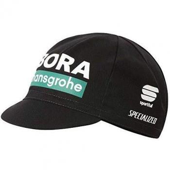 Sportful Bora Hansgrohe Cycling Cap - Gorra, color negro, tamaño talla única