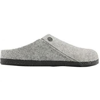 Pantuflas Birkenstock Zermatt Standard FE Gris Claro Unisex 43