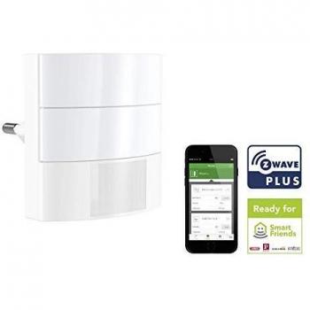 Steinel 35402 Detector de Movimiento Smart Home, Sensor de Brillo, luz Nocturna, pulsador, 1.5 W, 230 V