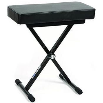 Quik Lok BX/8 Quality Keyboard Bench with Extra-Thick Vinyl Seat