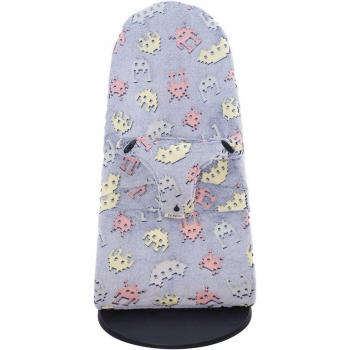 Funda Polar Jyoko para Hamaca Babybjorn Soft, Balance y Bliss - Compatible, diseño Neon Invaders