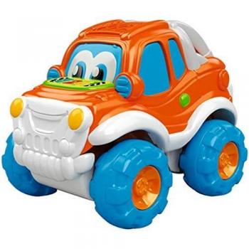 Clementoni - Baby Clementoni Coche Gipy Volteretas coche radio control con sonido y canciones, a partir de 2 años,juguete en español