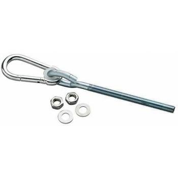 Swing King Gancho columpio SwingKing 2520045 con mosquetón M12 14 cm