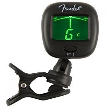 Fender 0239978000 FT-1 Pro Clip-On Tuner - LCD Screen, Black, 0.2 in*0.5 in*0.3 in