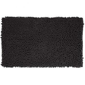 Alfombra de baño maxi chenille negra 50x80 cm - 5 Five Simply Smart