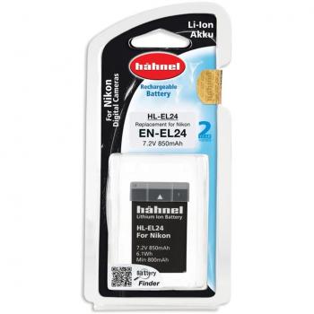 Hähnel Li-ion Battery for Nikon Digital Camera Battery for Nikon EL24 Black