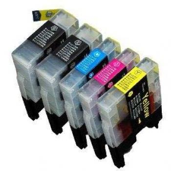 Cartucho de Tinta Compatible 20ML para Modelos J525W, J925DW, J430W, J6510DW, J6910DW. Código LC-1240BK