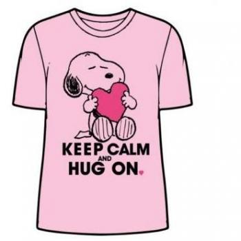 Camiseta Snoopy Pink para Mujer Talla M