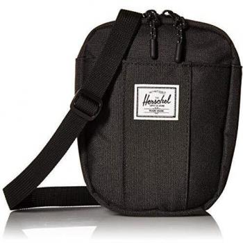 Herschel Cruz Black Unisex Messenger Bag - Clean & Versatile ONE SIZE