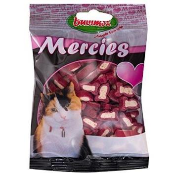 Snacks Premios para Gatos BUBIMEX Mercies de Salmón 100g