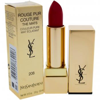 Yves Saint Laurent Rouge Pur Couture The Mats 208 Labial Mate Fucsia Fetiche