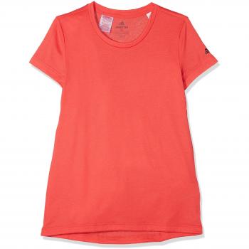 Adidas Yg Prime tee Camisa de Golf, Niñas, Rojo