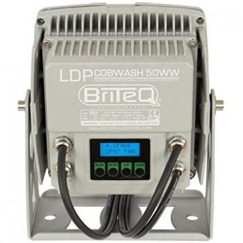 JB Systems LDP Telecommande Proyector cobwash IP65 DMX 50 W gris