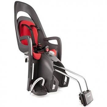 HAMAX Portabebe Caress Al Cuadro Gris/Rojo