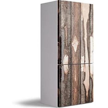 Vinilo Adhesivo Decorativo para Nevera, 60 x 200 cm, Varias Medidas, Impermeable y Resistente, Decoración para Muebles de Cocina, VNL-N008