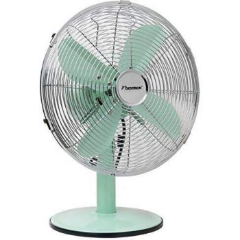 Bestron Ventilador de Sobremesa 35W Verde Menta