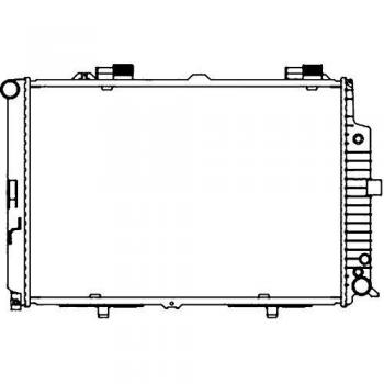 Radiador de motor HELLA 8MK 376 712-784 para refrigeración del motor