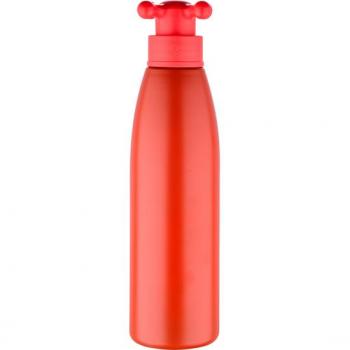 Botella de Agua de Pared Única de 750ml en Acero Inoxidable Color Rojo Tapa de Grifo