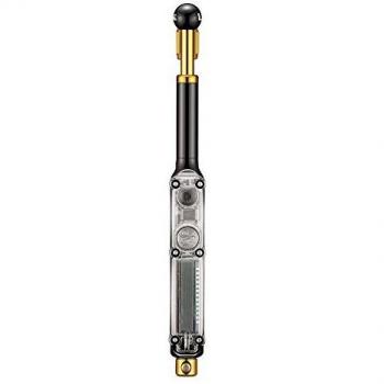Lezyne mini pump digital shock drive, 350 PSI air pump, black gold, one size