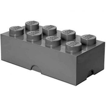LEGO 8 Brick Storage Box Light Grey