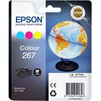 Epson 267 Globe Tri-Colour CMY Ink Cartridge C13T26704010