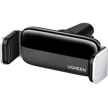 UGREEN Soporte Móvil Coche, Soporte para Teléfono Movil Coche para Rejillas del Aire 360° Rotación Enganche Apoyo Movil Coche Car Phone Holder para iPhone 13 12 Pro/ XS MAX, Galaxy S21 Note 20