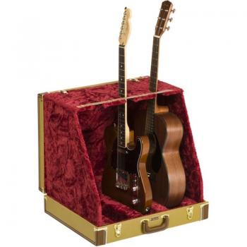 Fender Classic Series 3 Guitar Case Stand Tweed for 3 Guitars