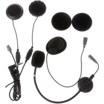 Intercomunicador Bluetooth EJEAS E6 para casco de motocicleta con altavoces y micrófono, accesorios clip