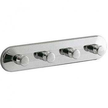 Gedy 21281300100 Percha, Cromo, 40x31x200