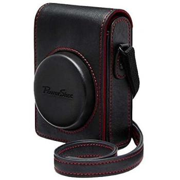 Canon Leather Case - Funda para Canon PowerShot G7X, negro