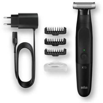 Braun Series X XT3100 Afeitadora Corporal y Recortabarbas Híbrida, Negro