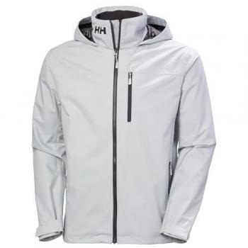 Chaqueta con capucha Helly Hansen Crew 2.0 Gris Niebla 3XL para Hombre