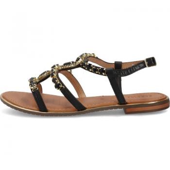 Sandalia Geox D35Dqa para mujer color negro