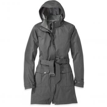 Outdoor Research Envy Women 's Jacket, Verano, Mujer, Color Gris Peltre, tamaño Medium