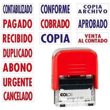 Colop SFC20.PR20C.06 - Sello printer, fórmula comercial Abono cuenta