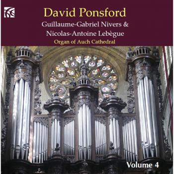 Nivers, Lebègue : Musique française pour orgue, vol. 4. Ponsford.