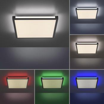 Plafón LED Mario 45x45cm, Dimmable, RGBW, 24W, 2150lm