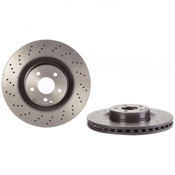 Brembo 09A81711 Discos de Freno con Recubrimiento UV, Set de 2