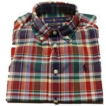 Polo Ralph Lauren - LS BD TP SHT - Camisa Cuadros NIÑO Manga Larga