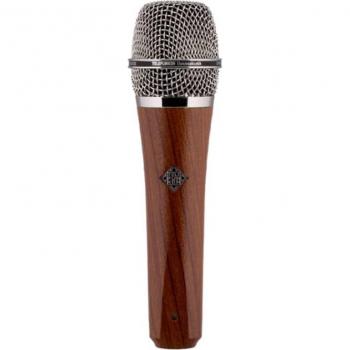 Telefunken M80 Super-Cardioid Custom Dynamic Handheld Microphone, Cherry Wood