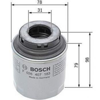 BOSCH Filtro de aceite