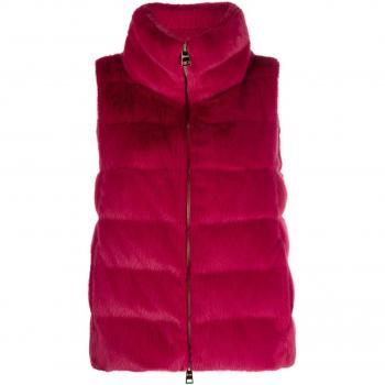 Herno Women's Down Waistcoat - Fuchsia, Size 46 (L)
