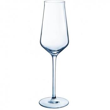 Copa de Champán Chef & Sommelier Transparente Vidrio (21 Cl) - Apto para Lavavajillas - 6 Unidades