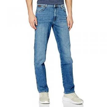 Wrangler Texas Stretch Men's Jeans Worn-In Fit L34 W33