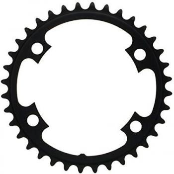 Plato Shimano Ultegra FC-6800, 36D, 46/36, Negro, para Bicicleta de 11 Velocidades