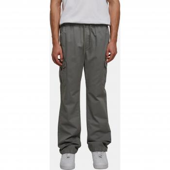 Urban Classics Men's Cotton Cargo Pants in Asphalt