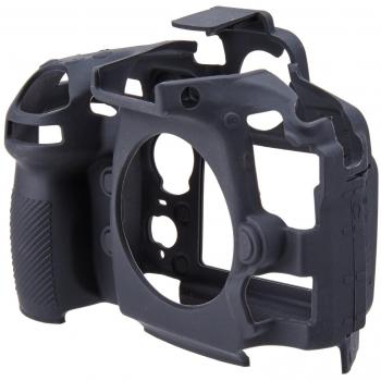 EasyCover Silicone Armor Skin Case Cover Protector for Nikon D810 Camera - Black