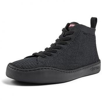 Botines Camper Peu Touring Mujer - Zapatillas Deportivas Abotinadas Repelentes al Agua, Color Negro