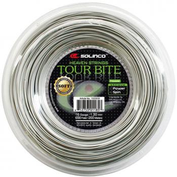 Solinco Tour Bite Soft 18 Tennis String Reel (200m) - Gray