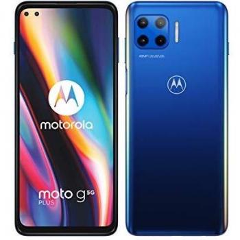 Motorola Moto G 5G Plus - Smartphone 128GB, 6GB RAM, Dual Sim, Blue